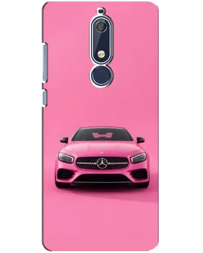 Чехол для Nokia 5.1 (2018) с картинкой «Розовый Mercedes AMG» Чехол для Nokia 5.1 (2018) с картинкой «Розовый Mercedes AMG»