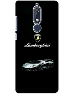 Чехол для Nokia 5.1 (2018) с картинкой «Логотип Lamborghini классика» Чехол для Nokia 5.1 (2018) с картинкой «Логотип Lamborghini классика»