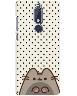 Чохол для Nokia 5.1 (2018) з картинкою «Пушин у цяточку»