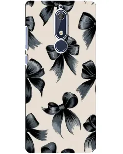 Чехол для Nokia 5.1 (2018) с картинкой «Банты Coquette»