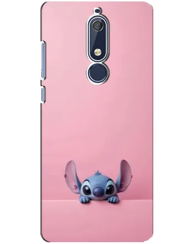 Чехол для Nokia 5.1 (2018) с картинкой «Stitch выглядывает» Чехол для Nokia 5.1 (2018) с картинкой «Stitch выглядывает»
