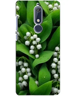 Чехол для Nokia 5.1 (2018) с картинкой «Ландыши в зелени» Чехол для Nokia 5.1 (2018) с картинкой «Ландыши в зелени»