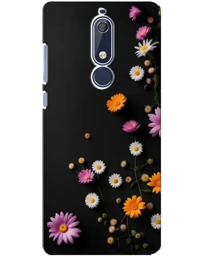 Чехол для Nokia 5.1 (2018) с картинкой «Цветочная композиция»