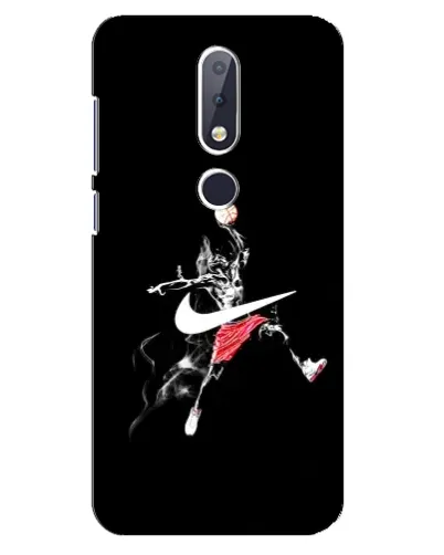 Чехол для Nokia 6.1 Plus с картинкой «Jordan Jumpman»
