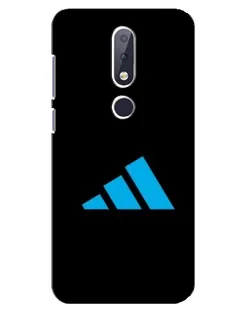 Чехол для Nokia 6.1 Plus с картинкой «Adidas Cyan Logo» Чехол для Nokia 6.1 Plus с картинкой «Adidas Cyan Logo»