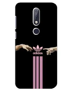 Чехол для Nokia 6.1 Plus с картинкой «Adidas Hands» Чехол для Nokia 6.1 Plus с картинкой «Adidas Hands»