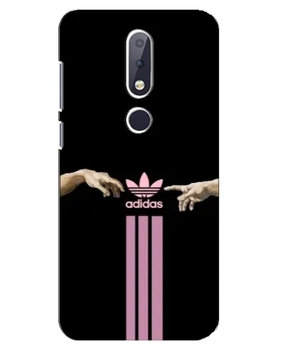Чехол для Nokia 6.1 Plus с картинкой «Adidas Hands»