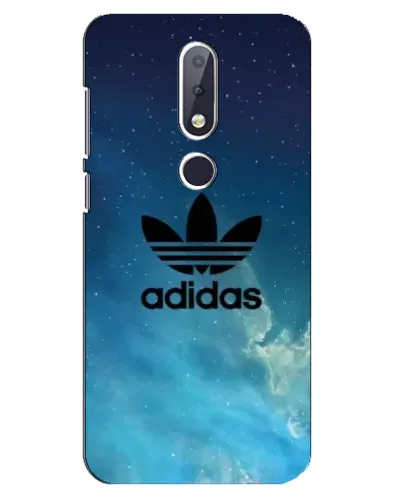 Чехол для Nokia 6.1 Plus с картинкой «Adidas Stone Logo»