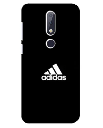 Чехол для Nokia 6.1 Plus с картинкой «Adidas Red Style»