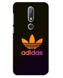 Чехол для Nokia 6.1 Plus с картинкой «Градиент Adidas» Чехол для Nokia 6.1 Plus с картинкой «Градиент Adidas»
