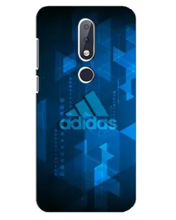 Чехол для Nokia 6.1 Plus с картинкой «Adidas Sport Art» Чехол для Nokia 6.1 Plus с картинкой «Adidas Sport Art»
