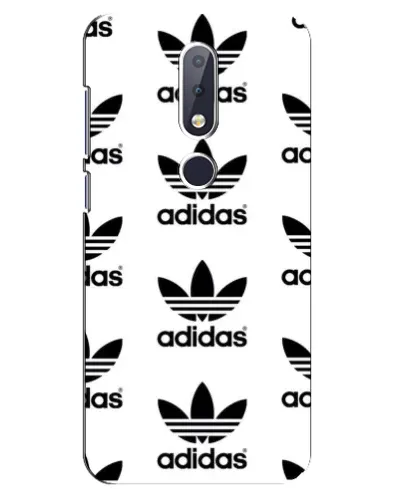 Чехол для Nokia 6.1 Plus с картинкой «Adidas Pattern»