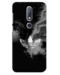 Чехол для Nokia 6.1 Plus с картинкой «Абстрактный дым Adidas» Чехол для Nokia 6.1 Plus с картинкой «Абстрактный дым Adidas»