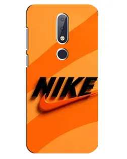 Чохол для Nokia 6.1 Plus з картинкою «Помаранчевий драйв Nike» Чохол для Nokia 6.1 Plus з картинкою «Помаранчевий драйв Nike»