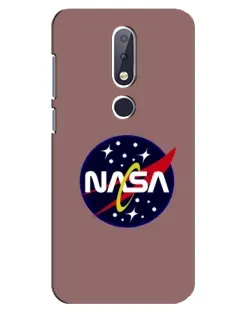 Чохол для Nokia 6.1 Plus з картинкою «NASA — ретро космос»