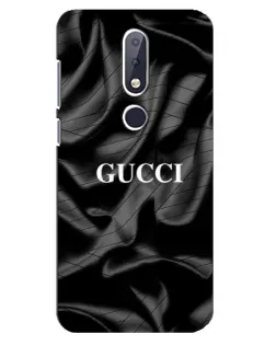 Чохол для Nokia 6.1 Plus з картинкою «Gucci — шовкові хвилі»