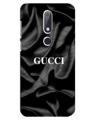 Чохол для Nokia 6.1 Plus з картинкою «Gucci — шовкові хвилі»