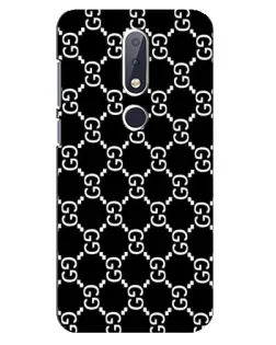 Чохол для Nokia 6.1 Plus з картинкою «Gucci — сітчастий паттерн» Чохол для Nokia 6.1 Plus з картинкою «Gucci — сітчастий паттерн»