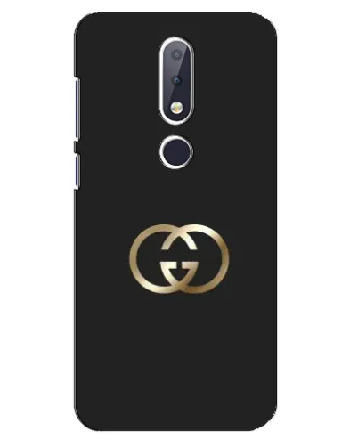 Чохол для Nokia 6.1 Plus з картинкою «Мінімалізм Gucci»