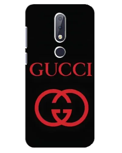 Чохол для Nokia 6.1 Plus з картинкою «Gucci — червоний логотип» Чохол для Nokia 6.1 Plus з картинкою «Gucci — червоний логотип»