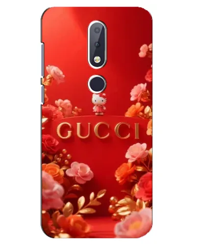 Чохол для Nokia 6.1 Plus з картинкою «Gucci — золотий сад» Чохол для Nokia 6.1 Plus з картинкою «Gucci — золотий сад»