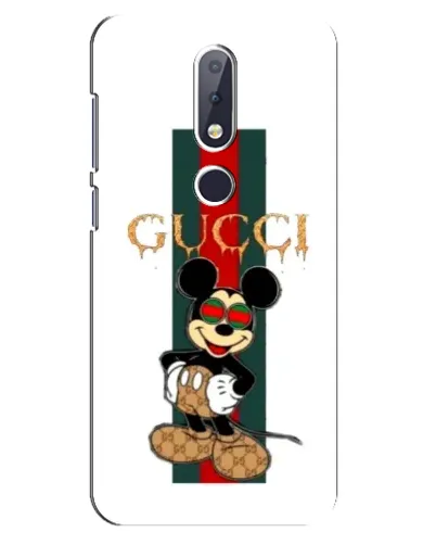 Чохол для Nokia 6.1 Plus з картинкою «Міккі Маус Gucci — смуги» Чохол для Nokia 6.1 Plus з картинкою «Міккі Маус Gucci — смуги»