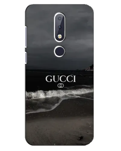 Чохол для Nokia 6.1 Plus з картинкою «Gucci — морський прибій»