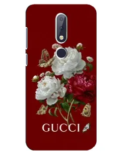 Чохол для Nokia 6.1 Plus з картинкою «Gucci — сад»