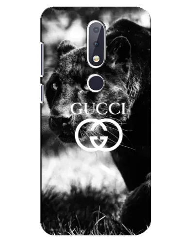 Чехол для Nokia 6.1 Plus с картинкой «Gucci — дикая природа» Чехол для Nokia 6.1 Plus с картинкой «Gucci — дикая природа»