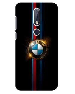 Чехол для Nokia 6.1 Plus с картинкой «BMW M-Power неон»