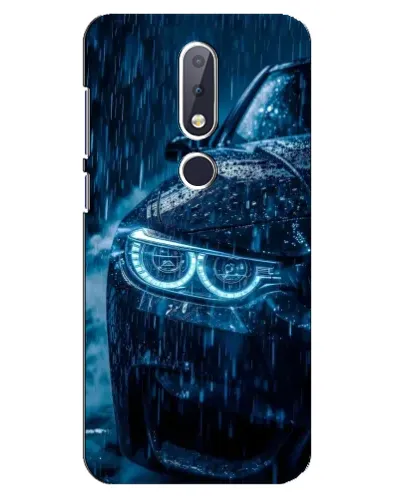 Чехол для Nokia 6.1 Plus с картинкой «BMW под дождем» Чехол для Nokia 6.1 Plus с картинкой «BMW под дождем»