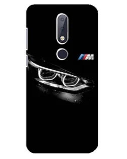 Чехол для Nokia 6.1 Plus с картинкой «BMW — взгляд тигра»