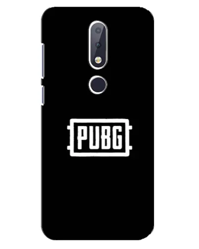 Чехол для Nokia 6.1 Plus с картинкой «Лого BMW — металлический блеск»