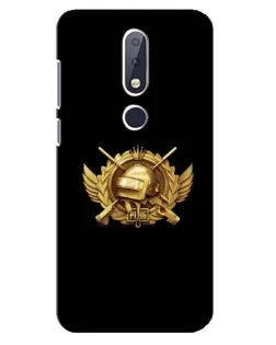 Чехол для Nokia 6.1 Plus с картинкой «PUBG — оранжевый градиент» Чехол для Nokia 6.1 Plus с картинкой «PUBG — оранжевый градиент»