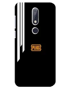 Чехол для Nokia 6.1 Plus с картинкой «PUBG — вертикальные линии» Чехол для Nokia 6.1 Plus с картинкой «PUBG — вертикальные линии»