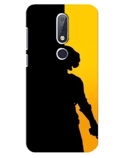 Чехол для Nokia 6.1 Plus с картинкой «Тень воина PUBG» Чехол для Nokia 6.1 Plus с картинкой «Тень воина PUBG»