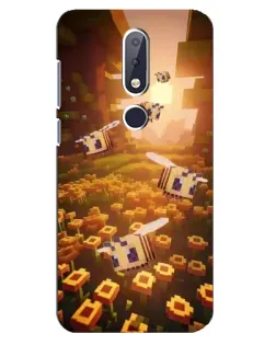 Чохол для Nokia 6.1 Plus з картинкою «Поле соняшників»
