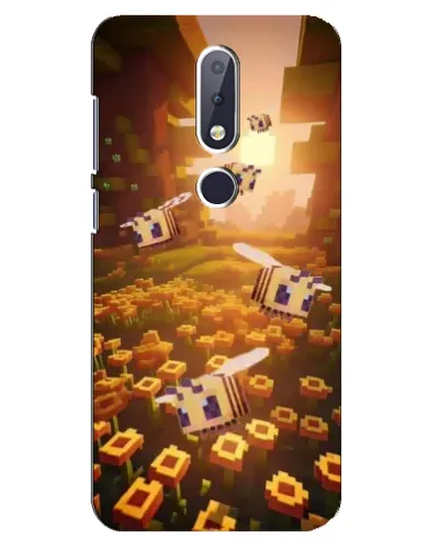 Чохол для Nokia 6.1 Plus з картинкою «Поле соняшників»