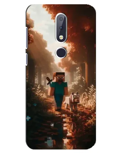Чохол для Nokia 6.1 Plus з картинкою «Стів у лісі»