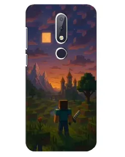 Чохол для Nokia 6.1 Plus з картинкою «Стів біля вежі»