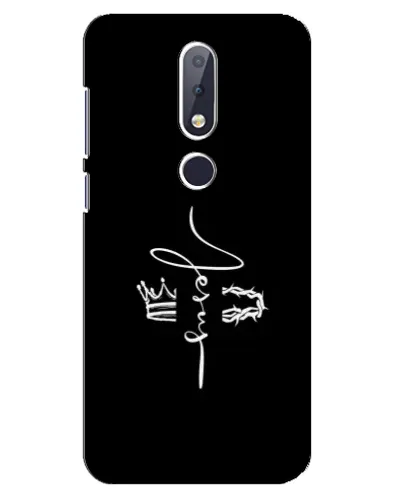Чехол для Nokia 6.1 Plus с картинкой «Король Славы Jesus»