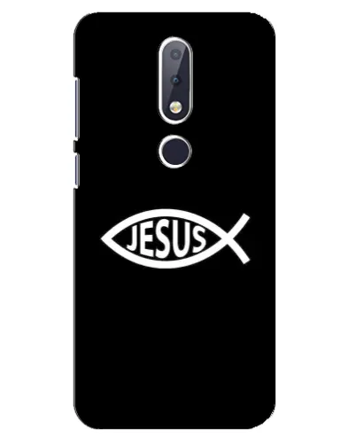 Чехол для Nokia 6.1 Plus с картинкой «Классический Jesus»
