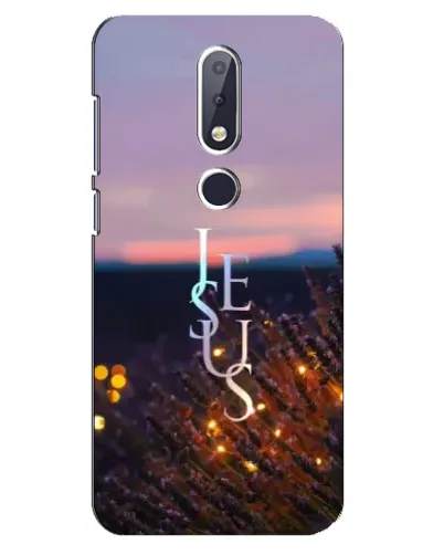 Чехол для Nokia 6.1 Plus с картинкой «Свет Божий ночью» Чехол для Nokia 6.1 Plus с картинкой «Свет Божий ночью»