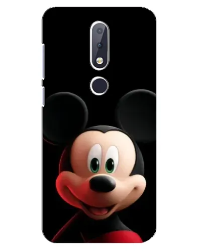 Чехол для Nokia 6.1 Plus с картинкой «Улыбающийся Микки Маус»