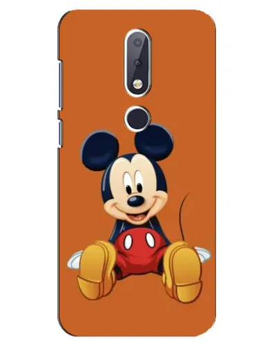 Чехол для Nokia 6.1 Plus с картинкой «Микки отдыхает»