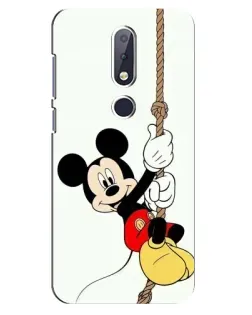 Чехол для Nokia 6.1 Plus с картинкой «Mickey на канате» Чехол для Nokia 6.1 Plus с картинкой «Mickey на канате»