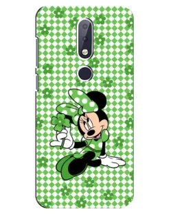 Чехол для Nokia 6.1 Plus с картинкой «Mickey в клетку» Чехол для Nokia 6.1 Plus с картинкой «Mickey в клетку»