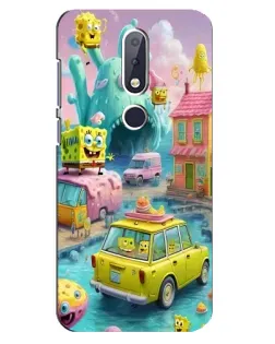 Чехол для Nokia 6.1 Plus с картинкой «Монстр-трак приключения» Чехол для Nokia 6.1 Plus с картинкой «Монстр-трак приключения»