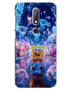 Чехол для Nokia 6.1 Plus с картинкой «Неоновый океан» Чехол для Nokia 6.1 Plus с картинкой «Неоновый океан»