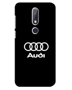 Чехол для Nokia 6.1 Plus с картинкой «Классическое лого Audi»